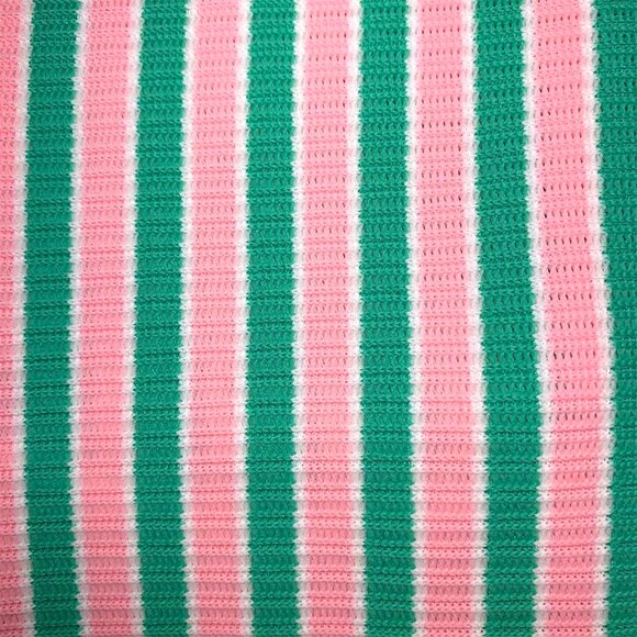 VINTAGE BODIN KNITS Striped Palm Beach Blazer - Picture 7 of 8